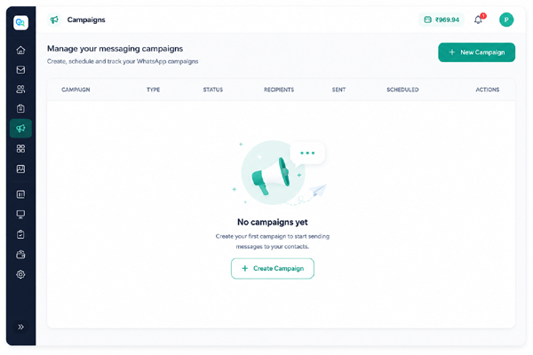 QuickMessage Mobile Inbox