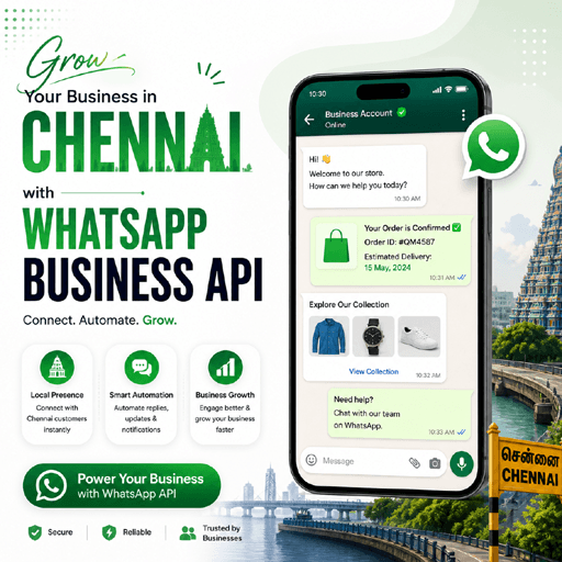 WhatsApp API Dashboard for Chennai Businesses