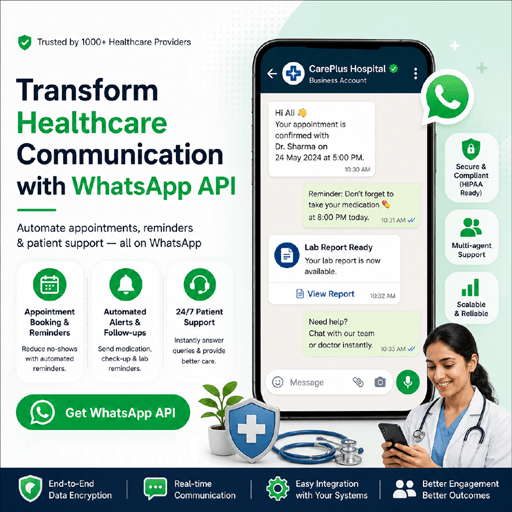 WhatsApp API for Medical Centers