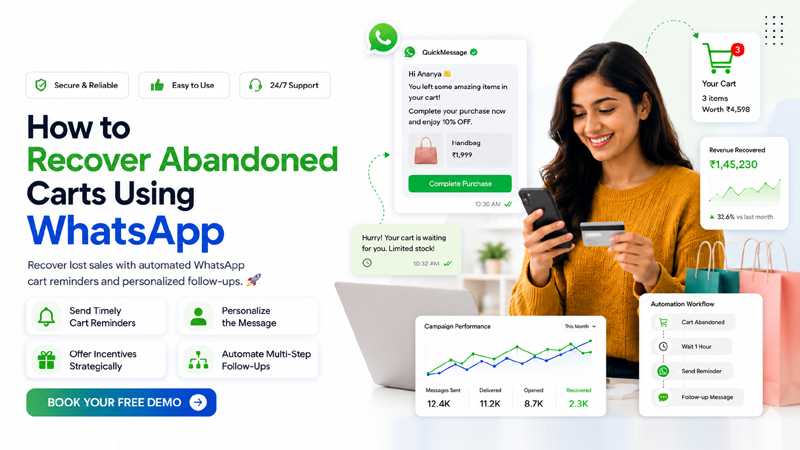 How to Recover Abandoned Carts Using WhatsApp