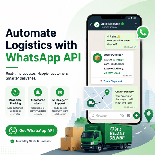 WhatsApp API Automation for Logistics and Couriers