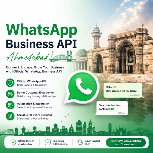 WhatsApp Business API Platform in Ahmedabad