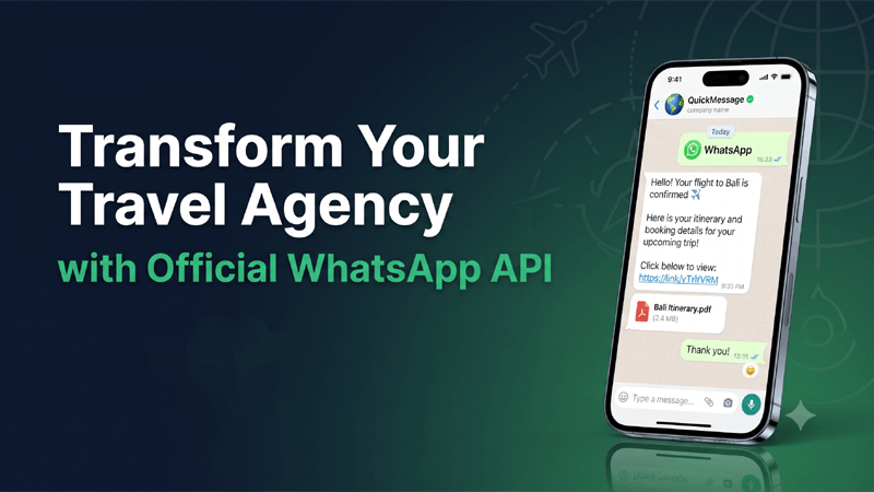 WhatsApp Business API for Travel & Tourism | Automate Travel Bookings