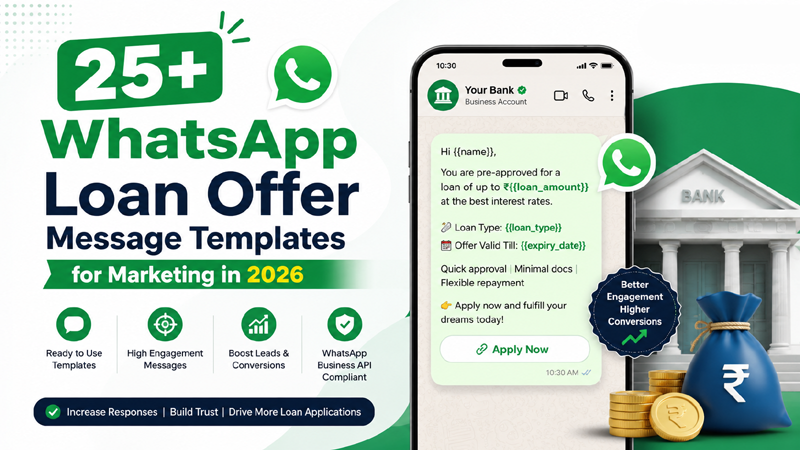 25+ WhatsApp Loan Offer Message Templates for Marketing in 2026