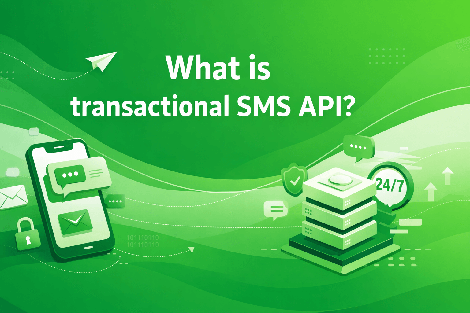 What is transactional SMS API?