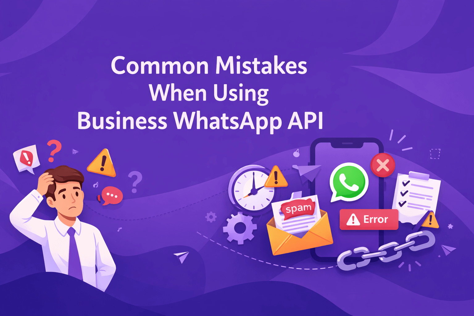 Common Mistakes When Using Business WhatsApp API