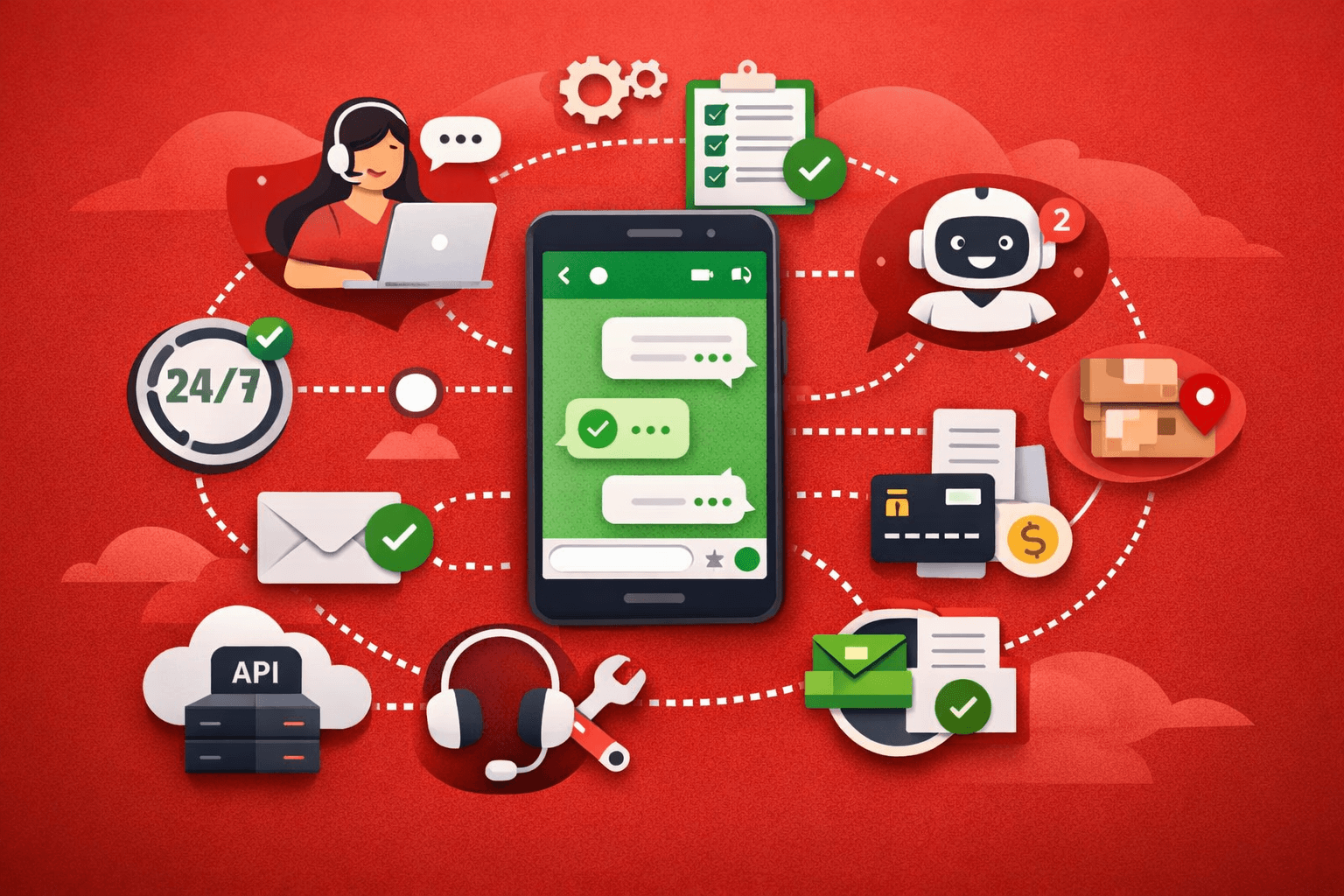 How to Automate Customer Support Using an Official WhatsApp API
