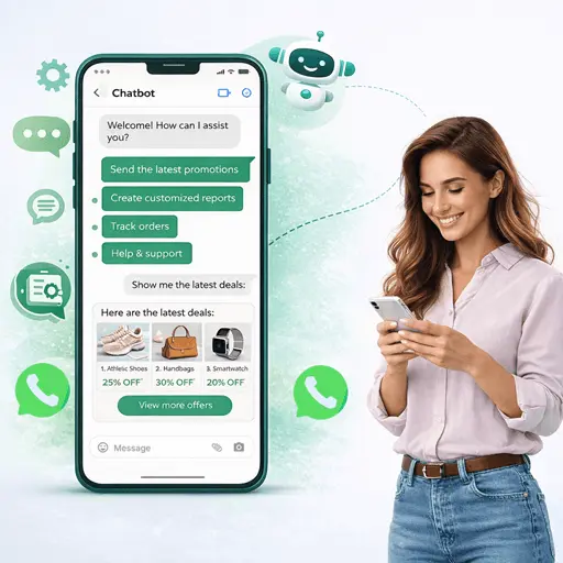 WhatsApp chatbot automation dashboard