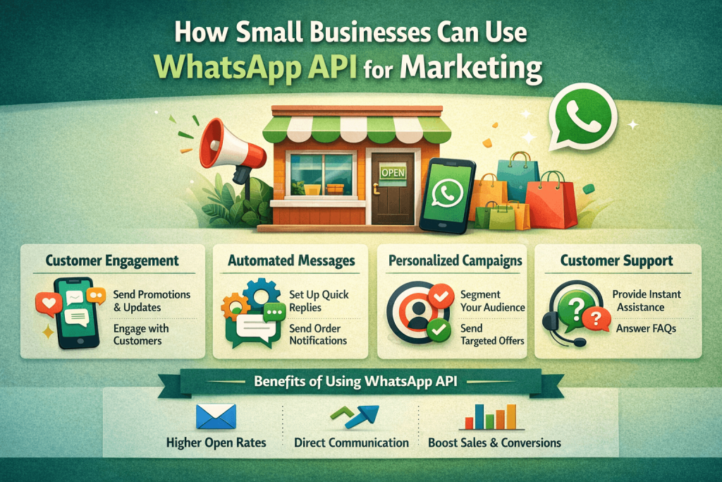 How Small Businesses Can Use WhatsApp API for Marketing