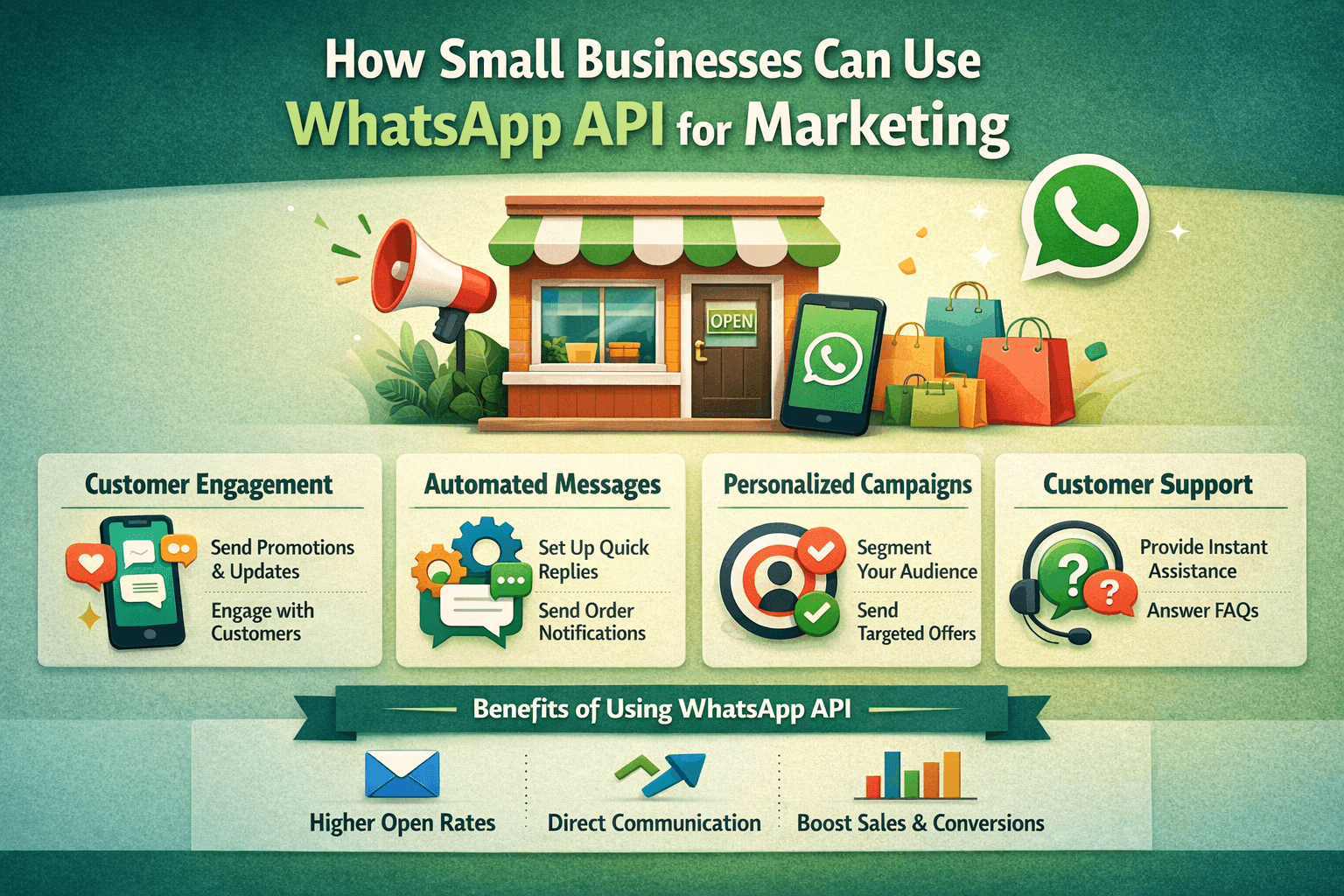 How Small Businesses Can Use WhatsApp API for Marketing